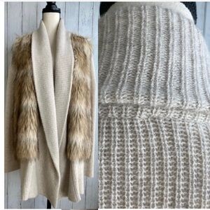 Ann Taylor Merino Wool Alpaca Cardigan